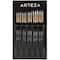 Arteza® 15 Piece Handmade Taklon Miniature Detail Brush Set